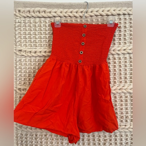 GARAGE Small Orange Jumpsuit / Romper - Picture 1 of 4